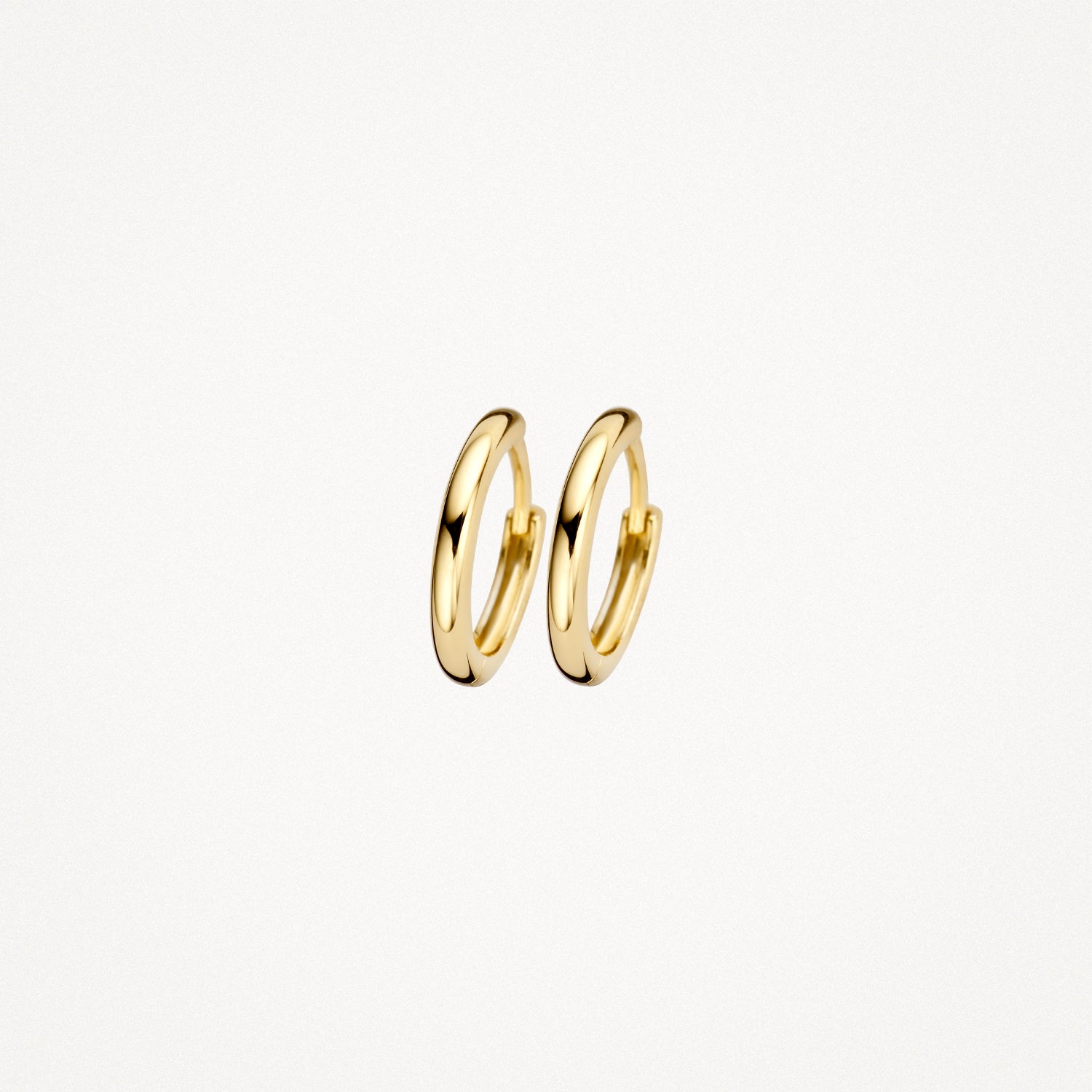 Ronde Oorringen 11,7 mm 14k goud