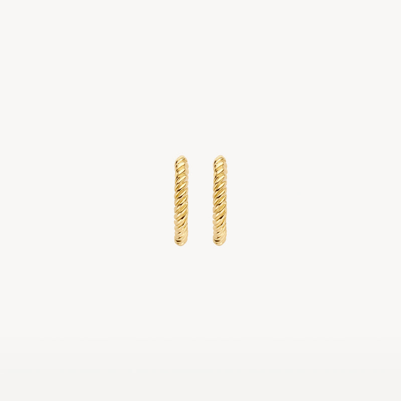 Earrings 7265YGO - 14k Yellow gold