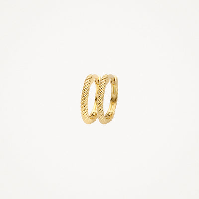 Earrings 7266YGO - 14k Yellow gold