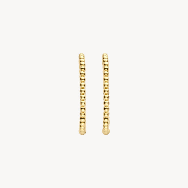 Earrings 7291YGO - 14k Yellow gold