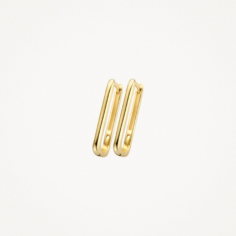 Earrings 7295YGO - 14k Yellow gold