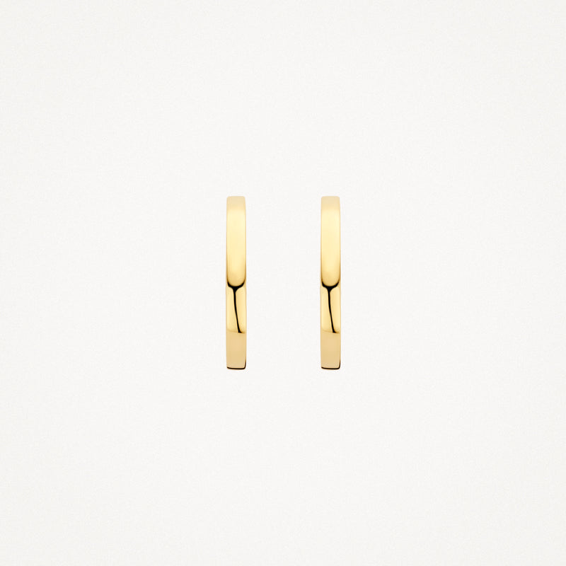 Earrings 7308YGO - 14k Yellow gold