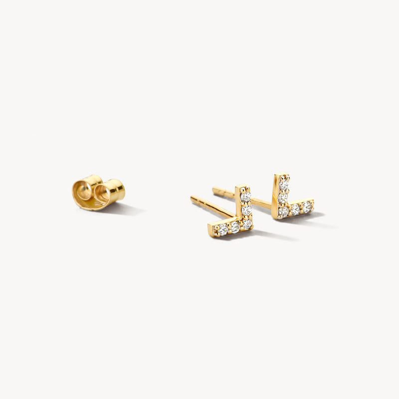 Ohrstecker 7374YZI - 585er Gold mit Zirkonia