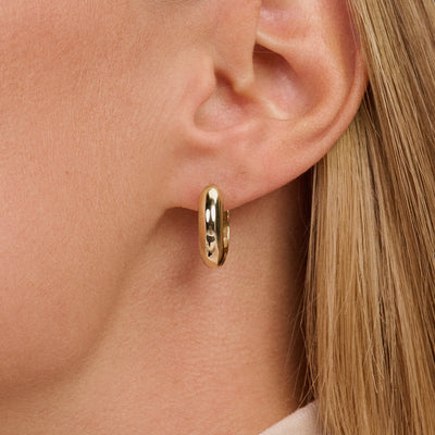 Créoles 7390YGO - Or 14k