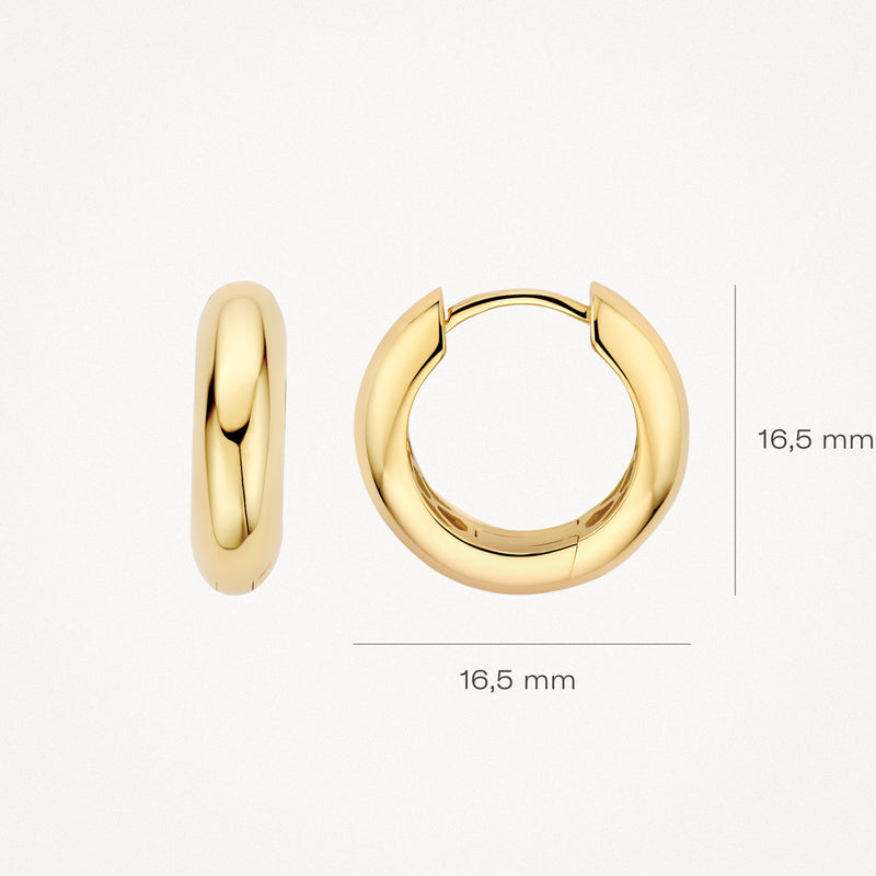 Earrings 7390YGO - 14k Gold