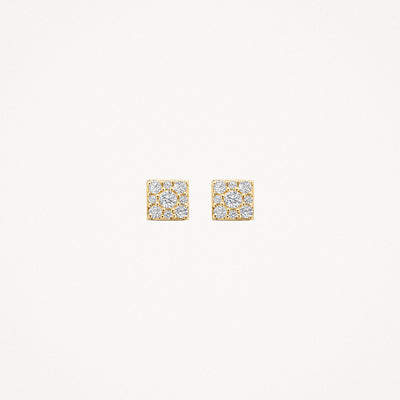 Boucles d'oreilles 7395YZI - Or 14k avec Zircone
