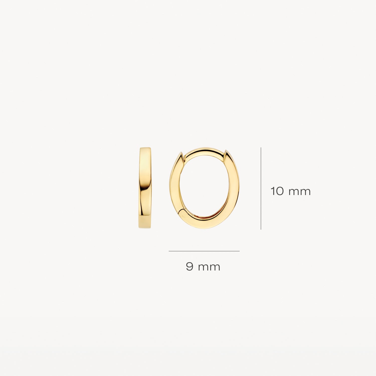 Earrings 7399YGO - 14k Gold