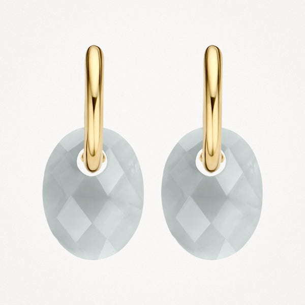 Ear Charms 810GRAO - Grey Agate