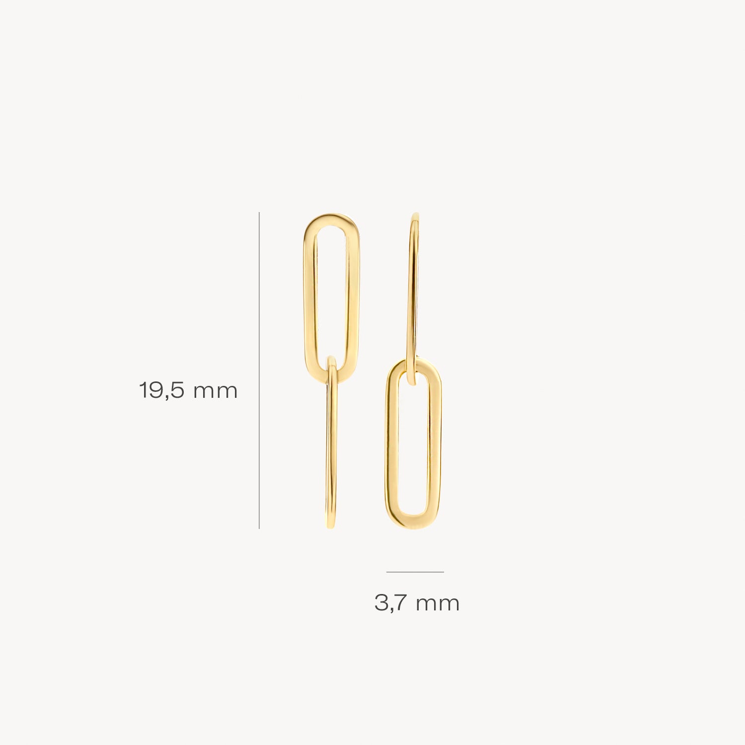 Ear Charms 9064YGO - 14k Yellow gold