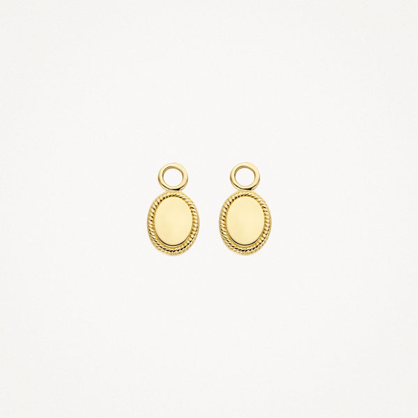 Ear charms 9069YGO - 14k Yellow gold