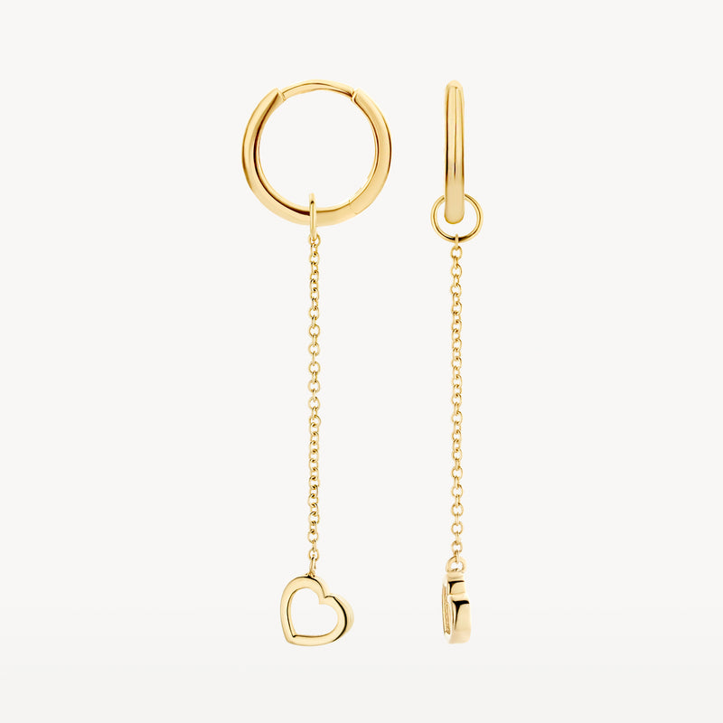 Ear charms 9084YGO - 14k Yellow gold