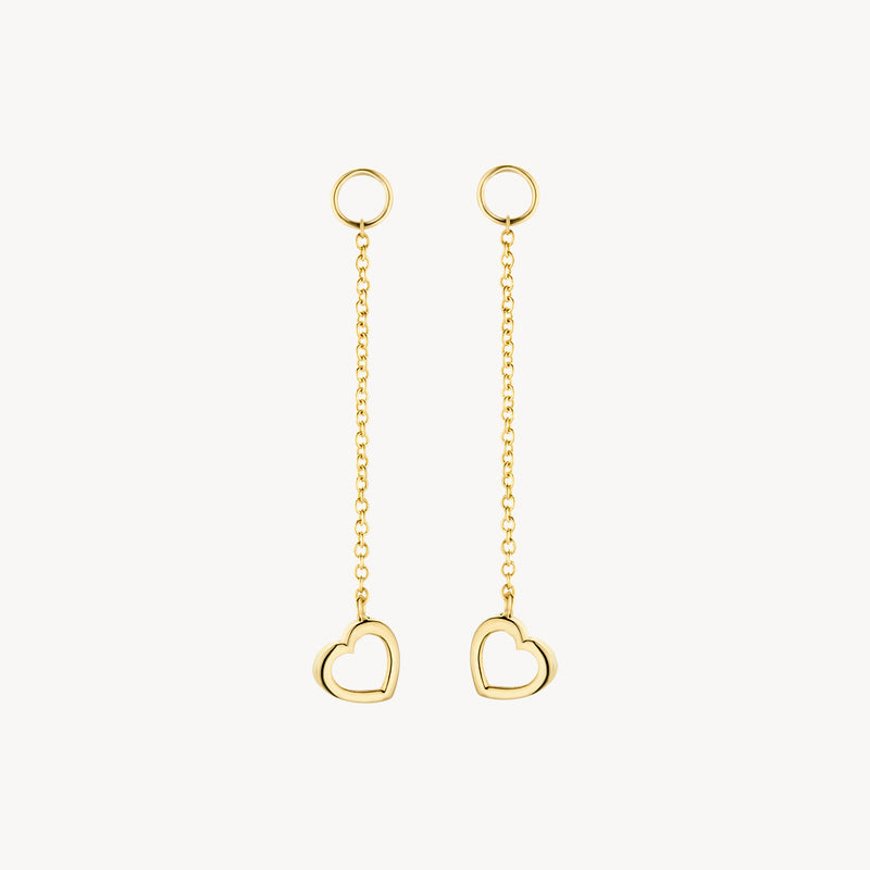 Ear charms 9084YGO - 14k Yellow gold