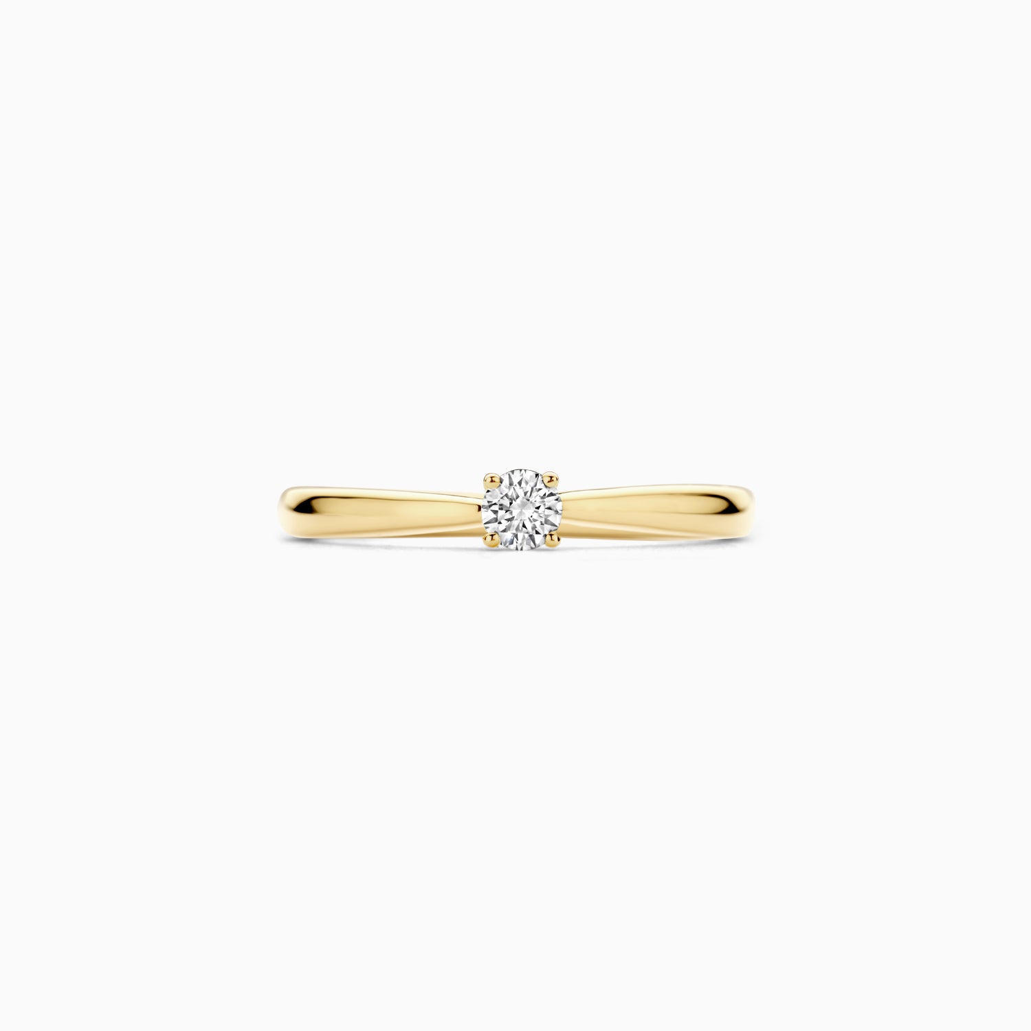 Lab diamonds ring LG1000Y - 14k Yellow gold