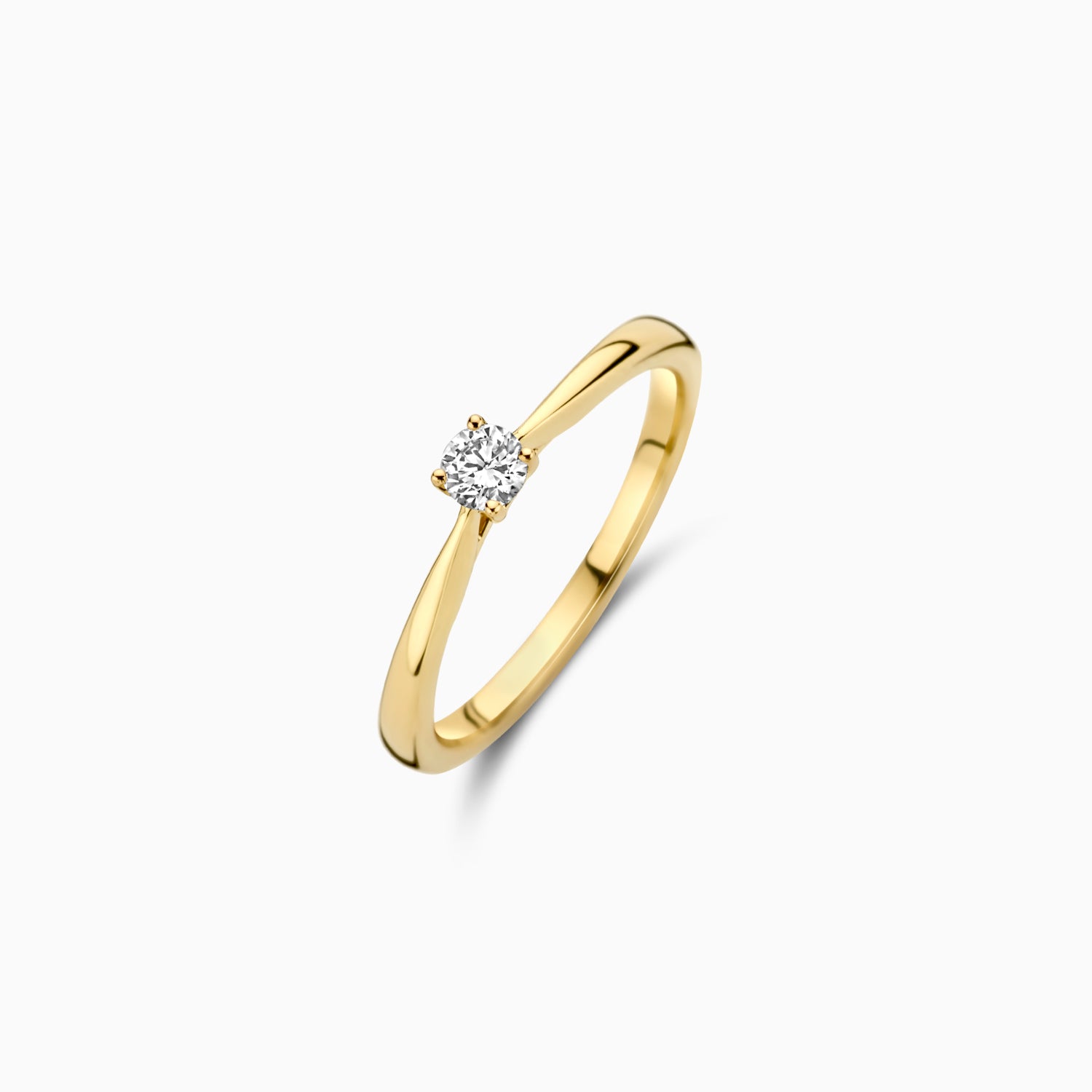 Lab grown diamond ring ⌀ 3.3 mm 14k goud