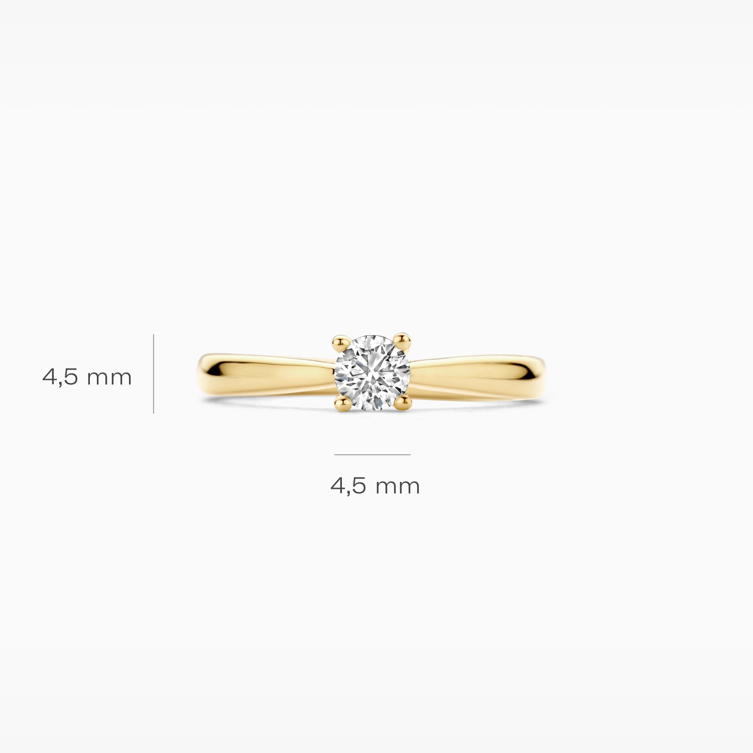 Lab diamonds Ringe LG1002Y - 585er Gelbgold