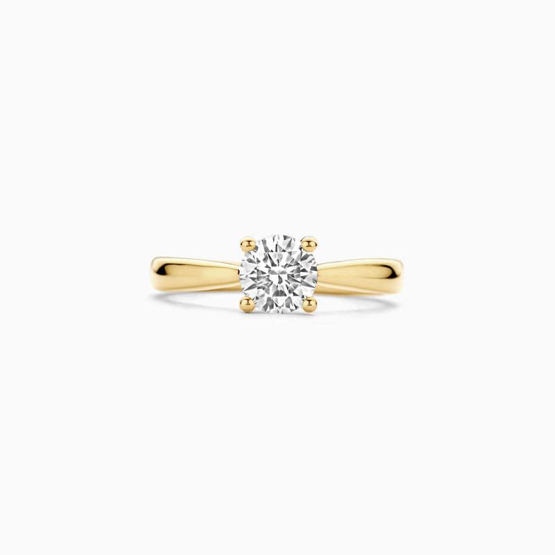 Lab diamonds bague LG1005Y - Or jaune 14k