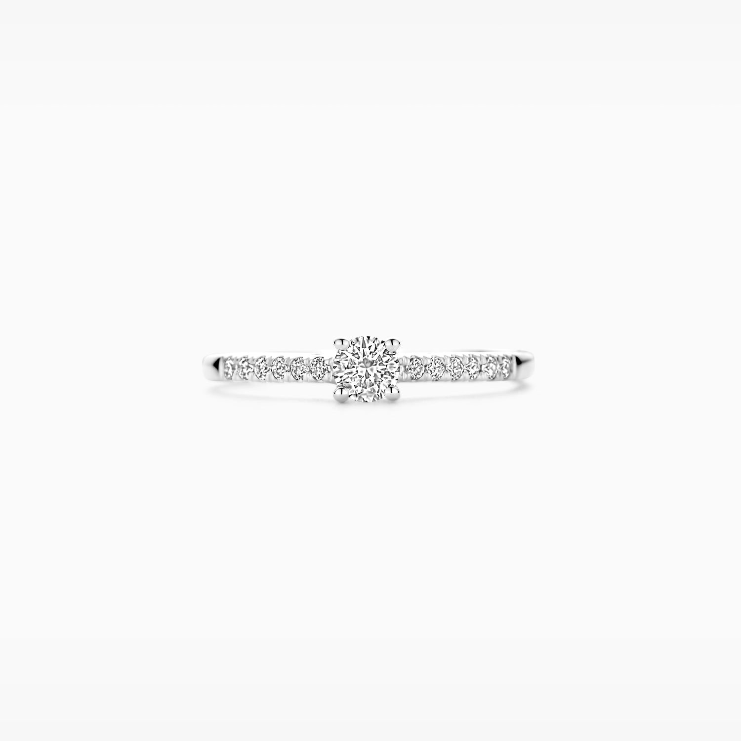 Lab Diamonds Ring LG1017W - 14k White Gold