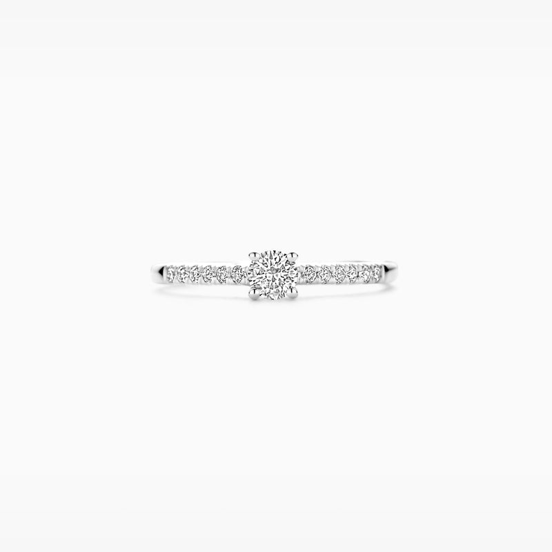 Lab Diamonds Ring LG1017W - 14k White Gold