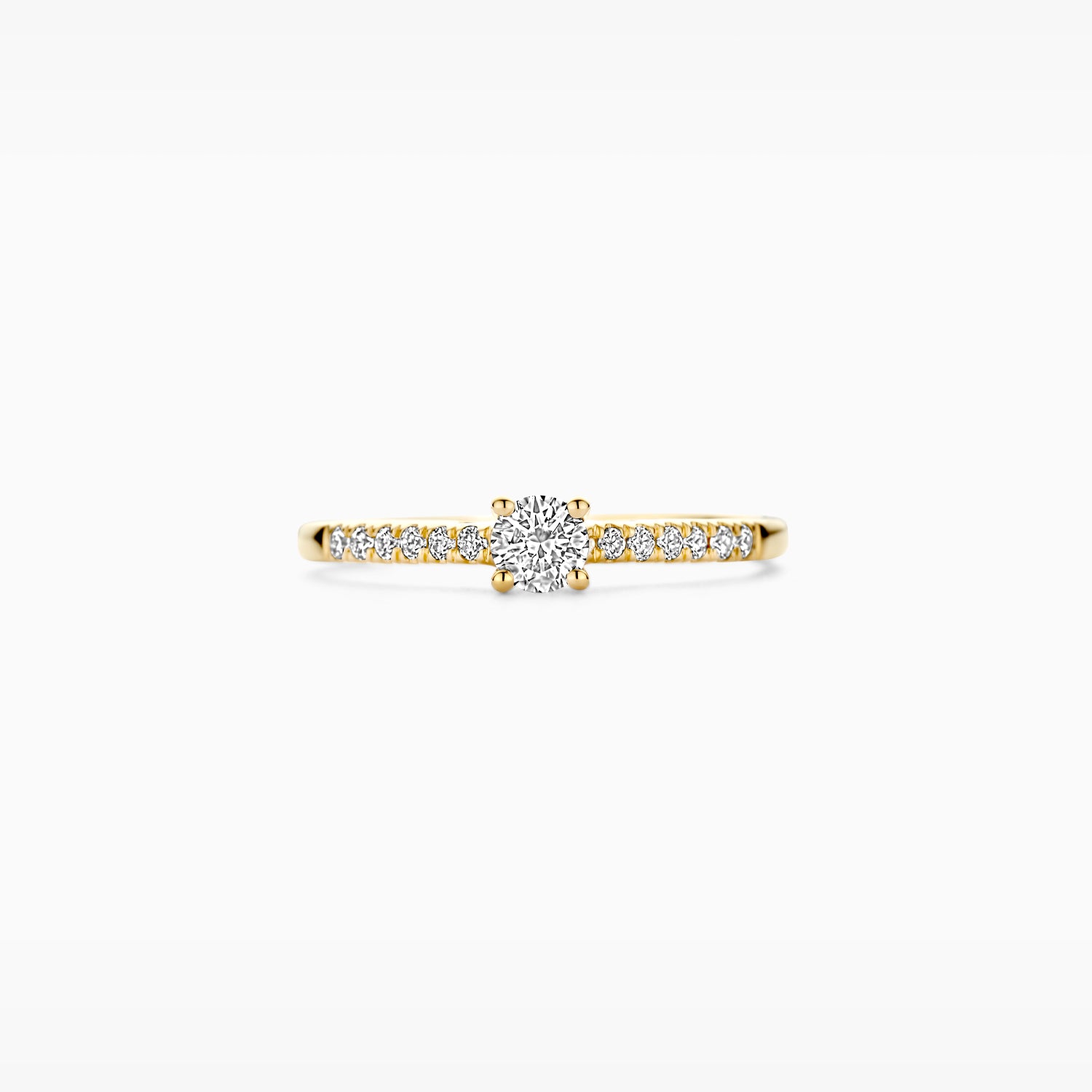 Lab Diamonds Ring LG1017Y - 14k Yellow Gold