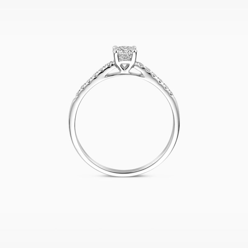 Lab Diamonds Ring LG1018W - 14k White Gold