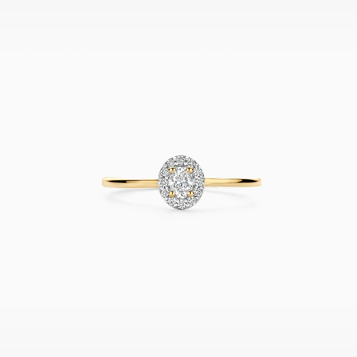 Lab Diamonds Ring LG1021Y - 14k Yellow Gold