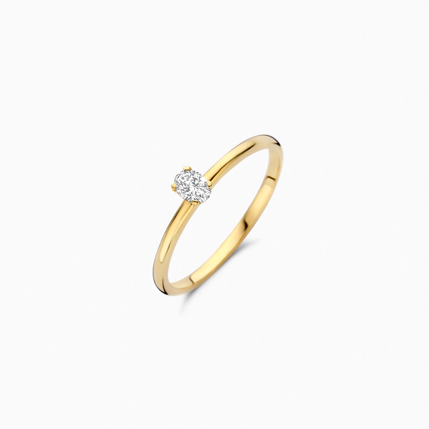 Labordiamanten Ring LG1028y - 585er Gold