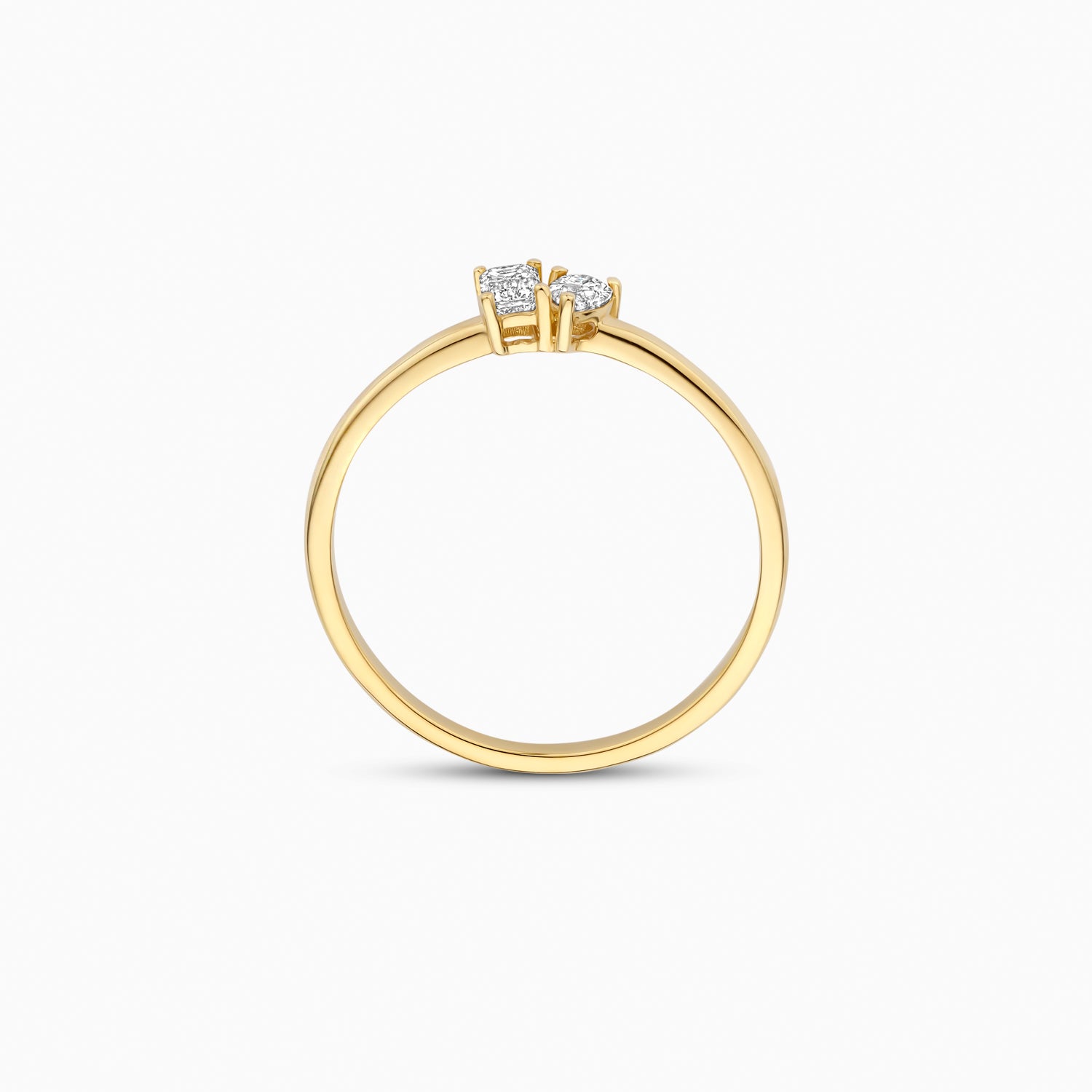 Labordiamanten Ring LG1030Y - 585er Gold