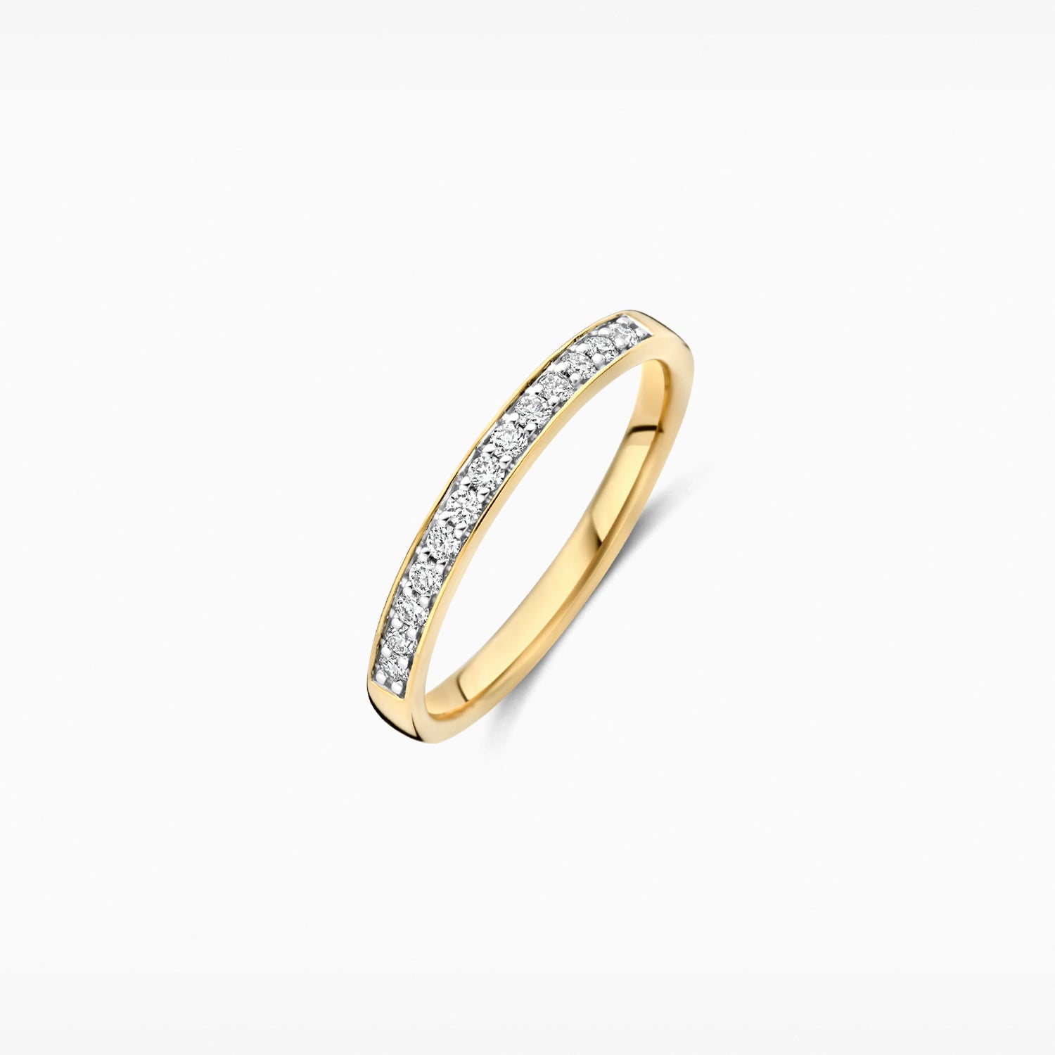 Bague avec Diamants de laboratoire LG1033Y - 14k Or