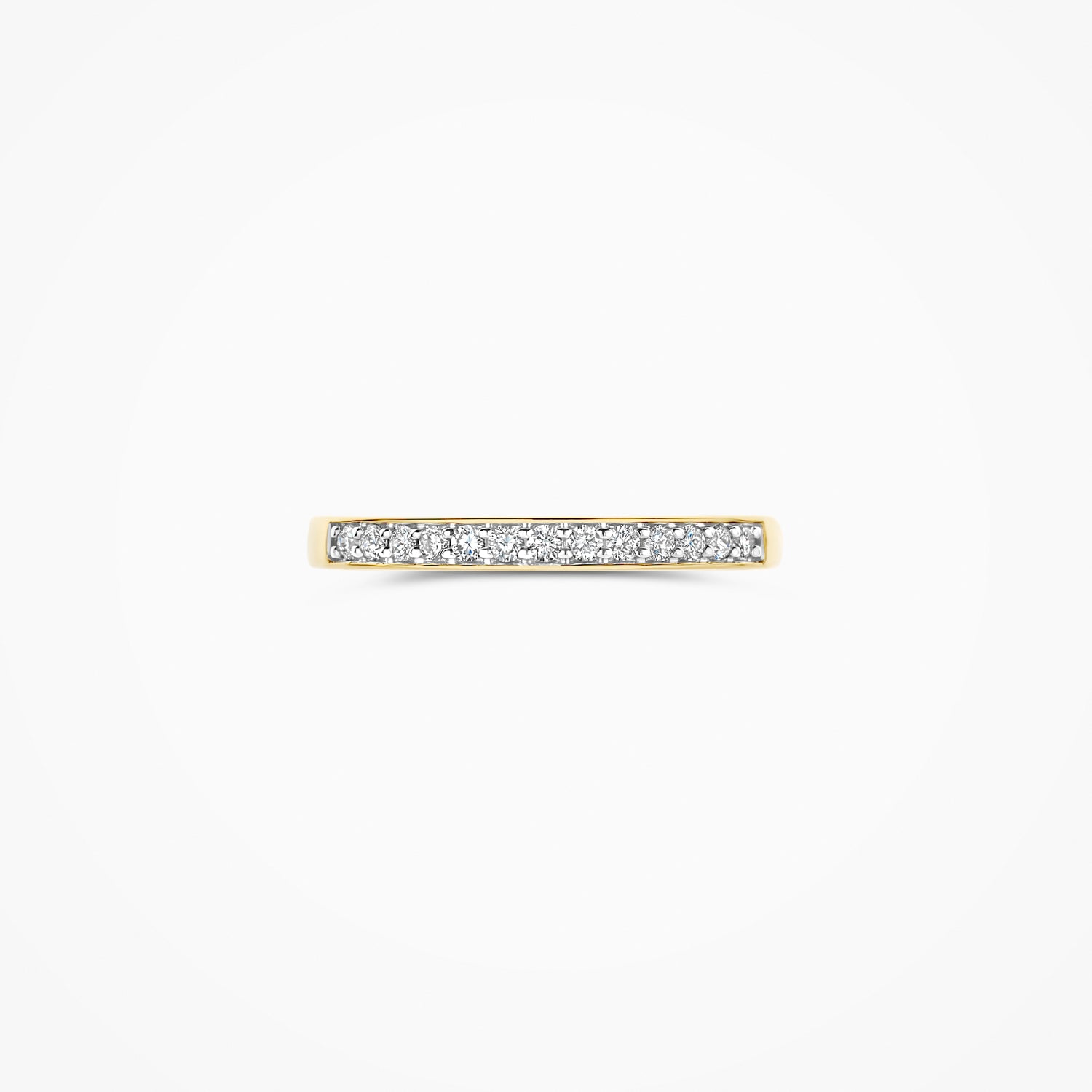 Bague avec Diamants de laboratoire LG1033Y - 14k Or