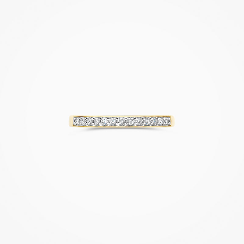 Bague avec Diamants de laboratoire LG1033Y - 14k Or