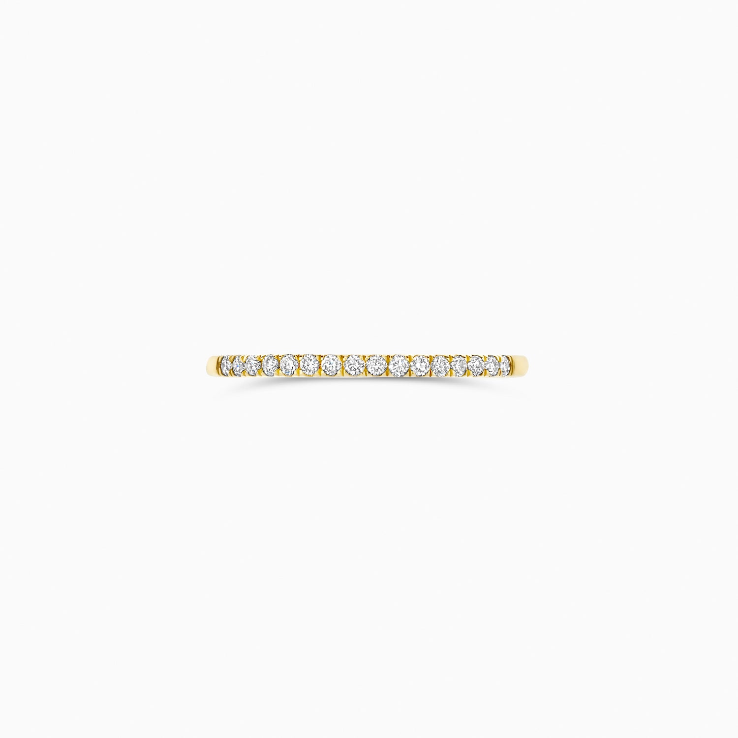 Lab diamonds ring LG1046Y - 14ct Yellow gold