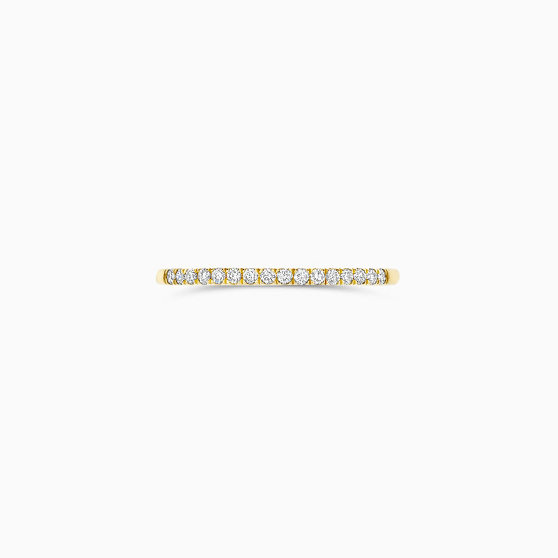 Lab diamonds ring LG1046Y - 14ct Yellow gold