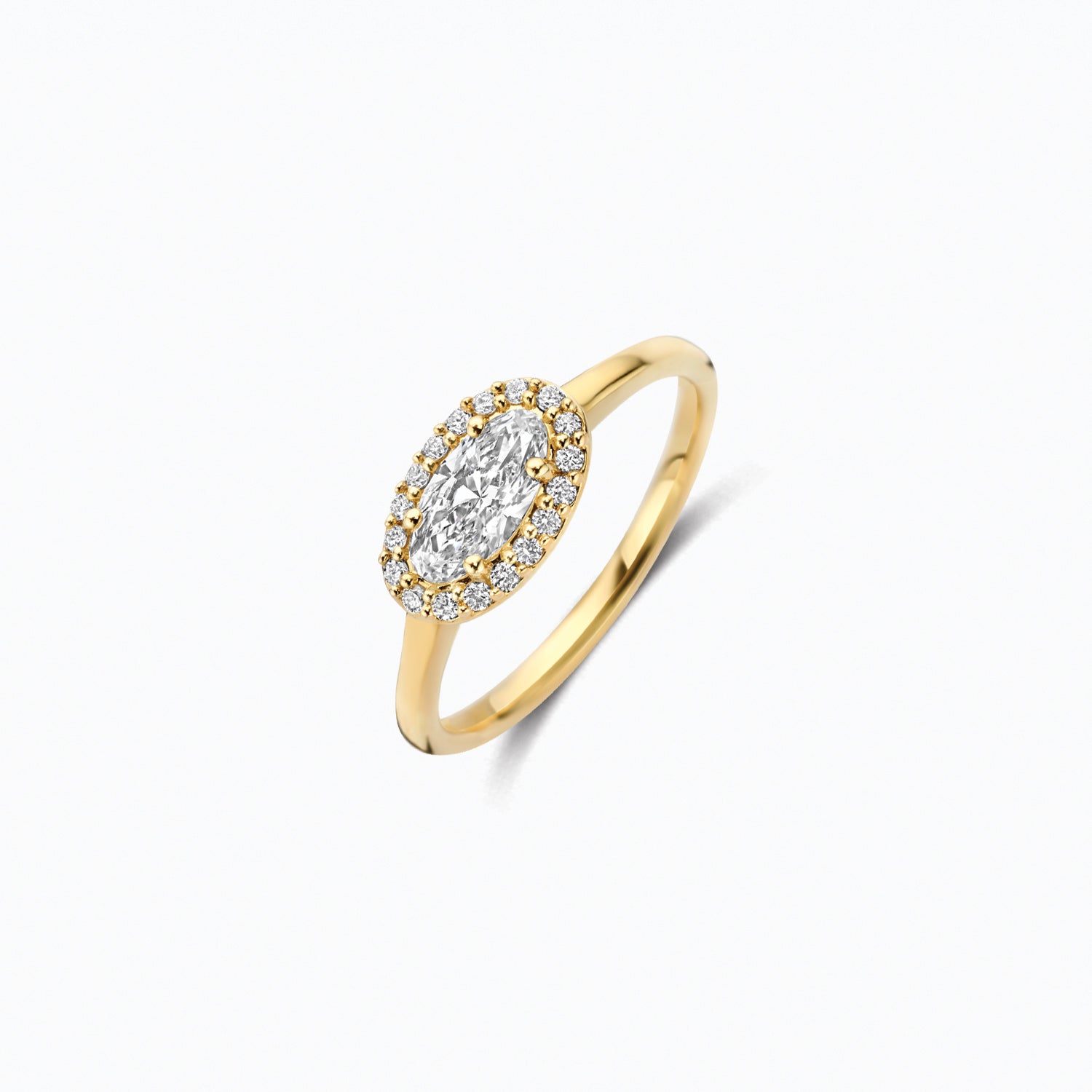 Lab Diamonds Ring LG1052Y - 14k Gold