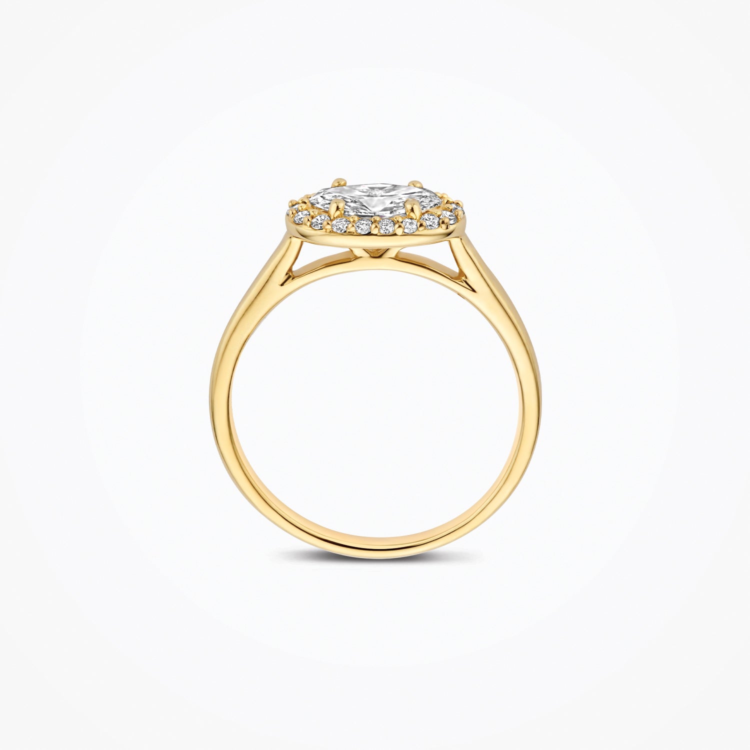 Lab Diamonds Ring LG1052Y - 14k Gold