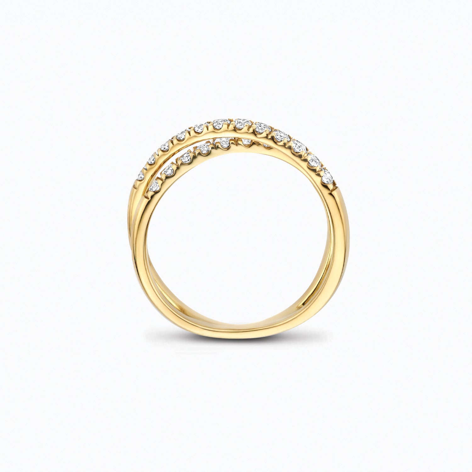 Lab Diamonds Ring LG1055Y - 14k Gold
