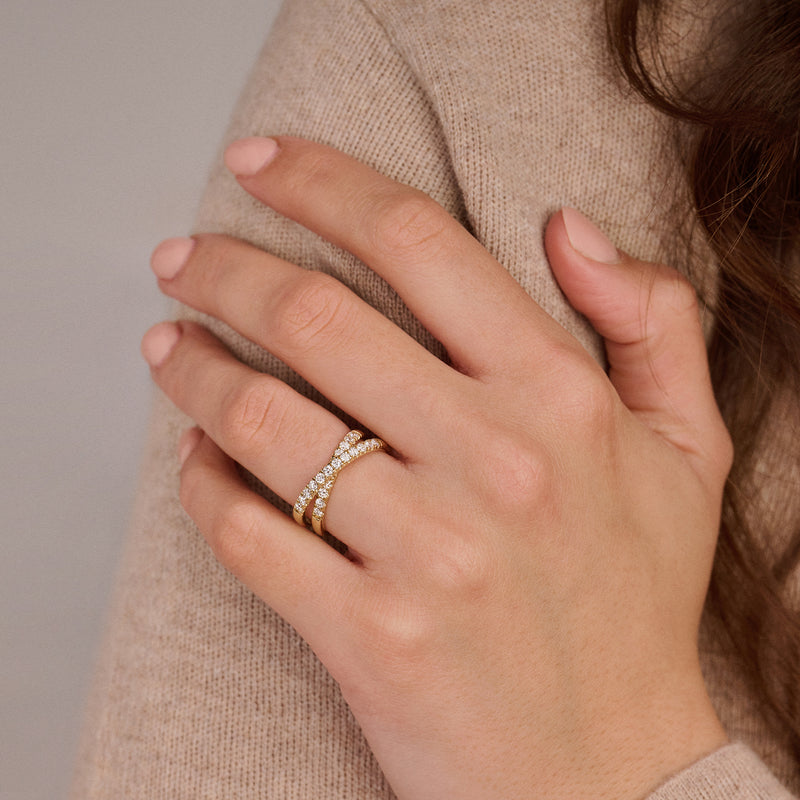 Lab Diamonds Ring LG1055Y - 14k Gold