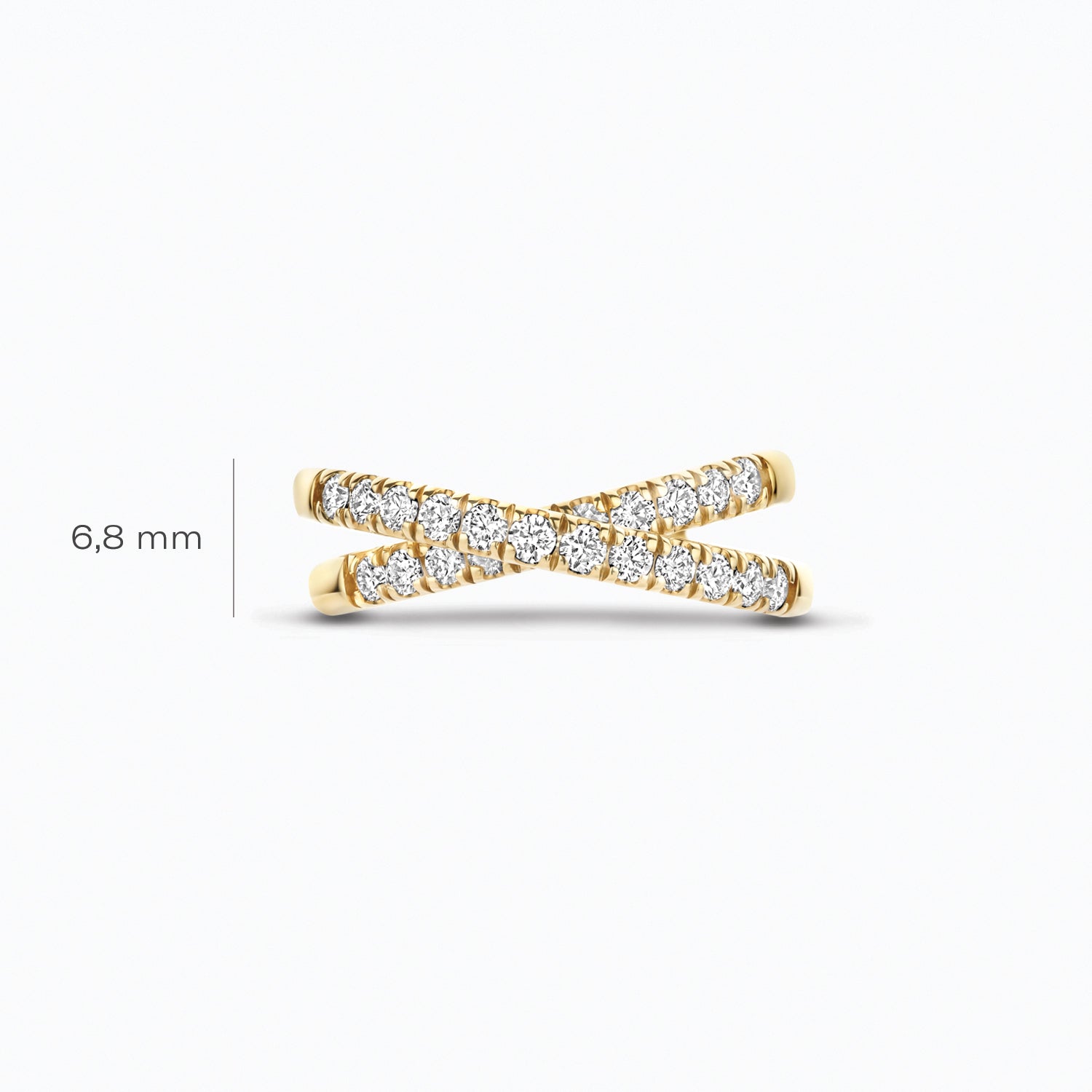Lab Diamonds Ring LG1055Y - 14k Gold