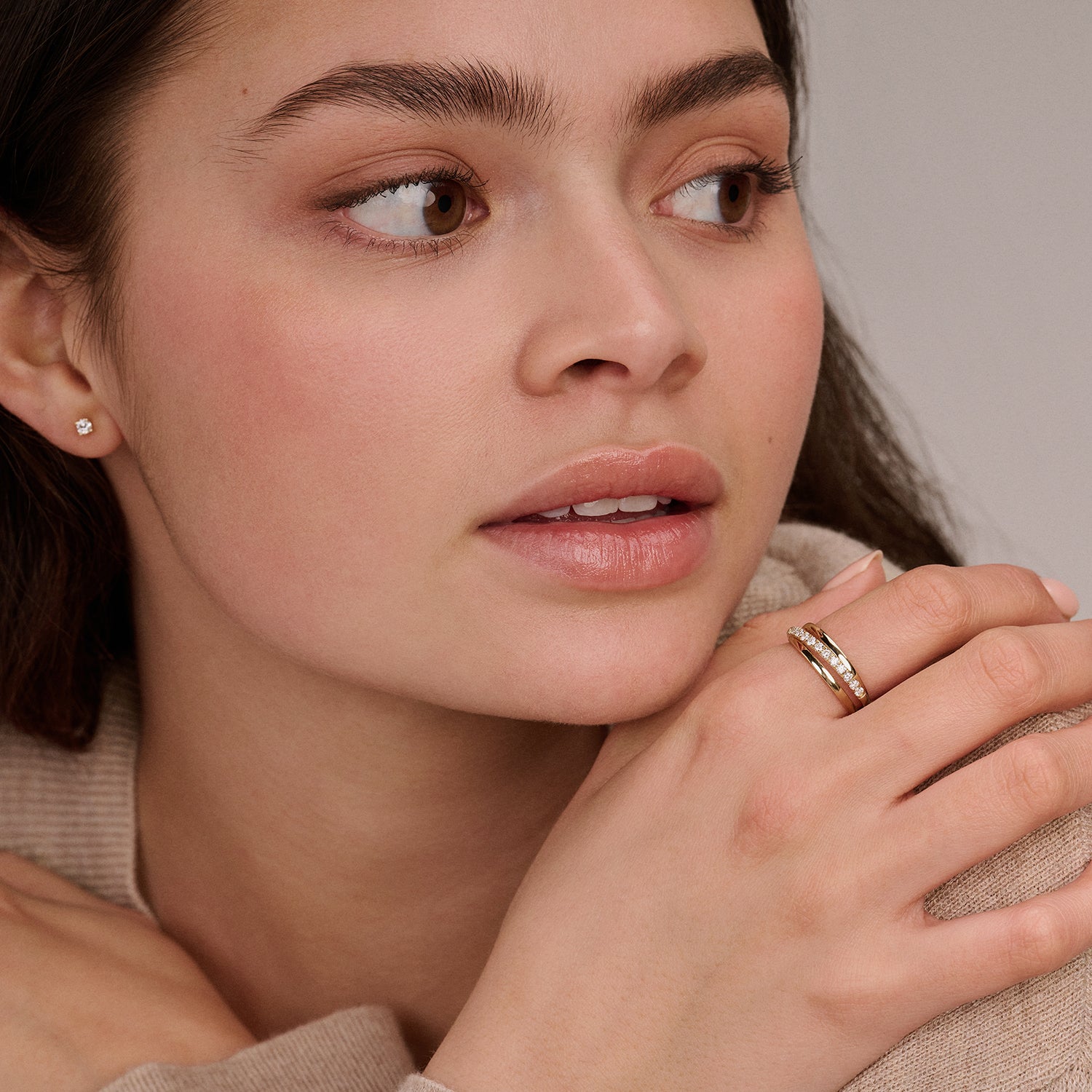 Lab Diamonds Ring LG1056Y - 14k Gold