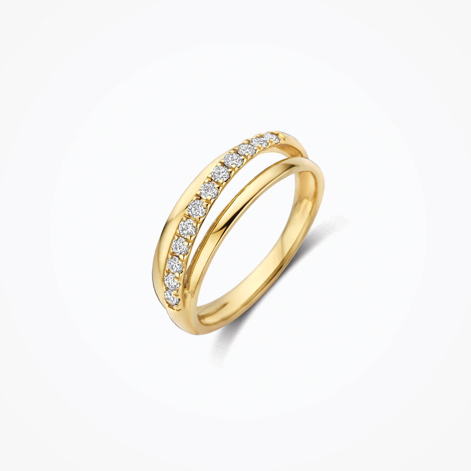 Lab Diamonds Ring LG1056Y - 14k Gold