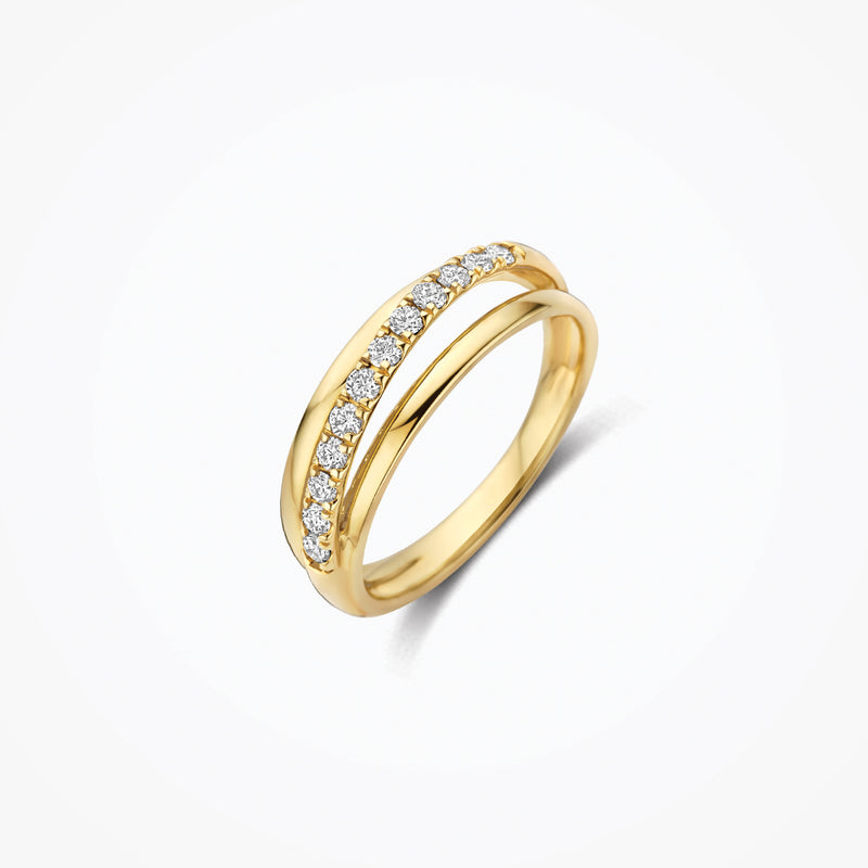 Lab Diamonds Ring LG1056Y - 14k Gold