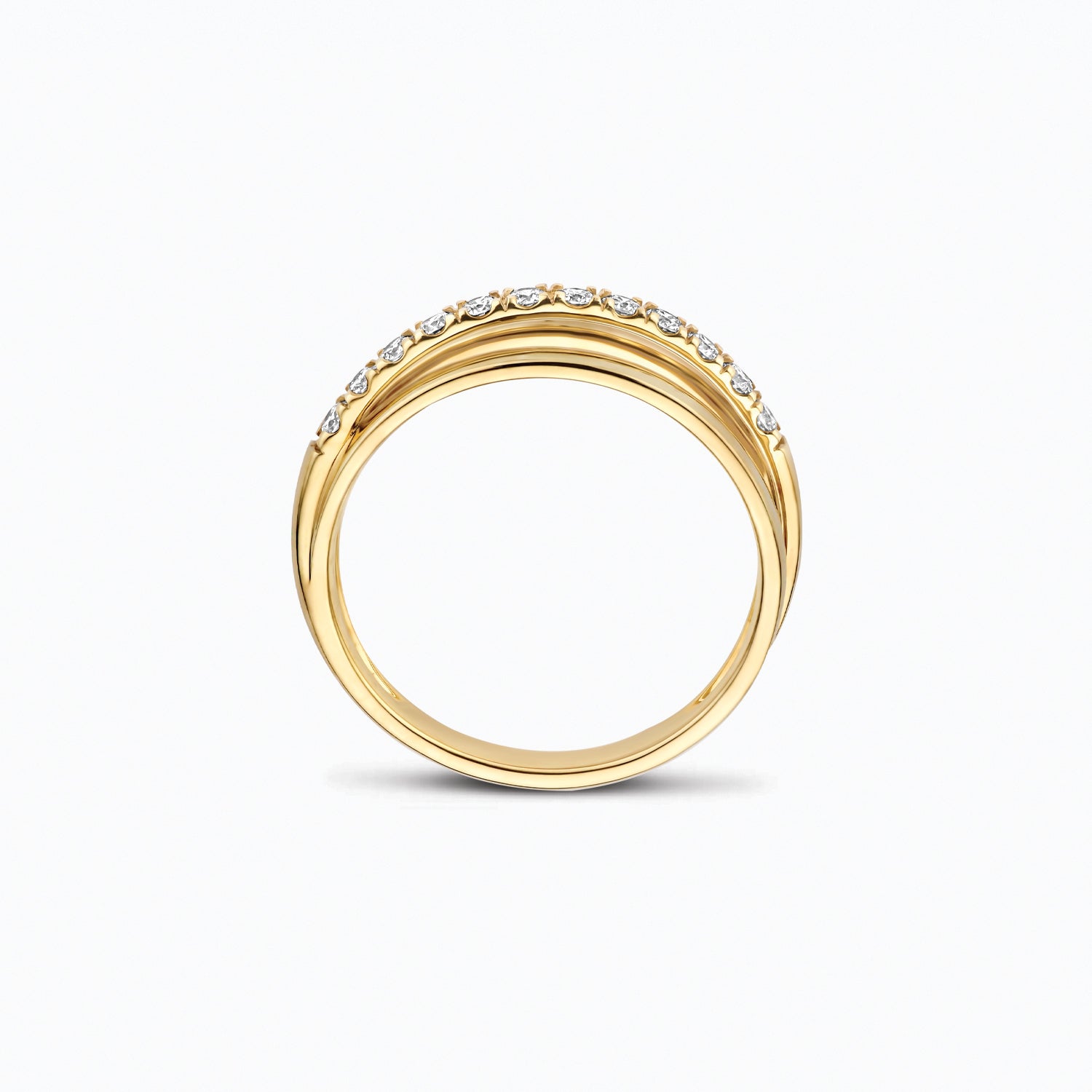 Lab Diamonds Ring LG1056Y - 14k Gold