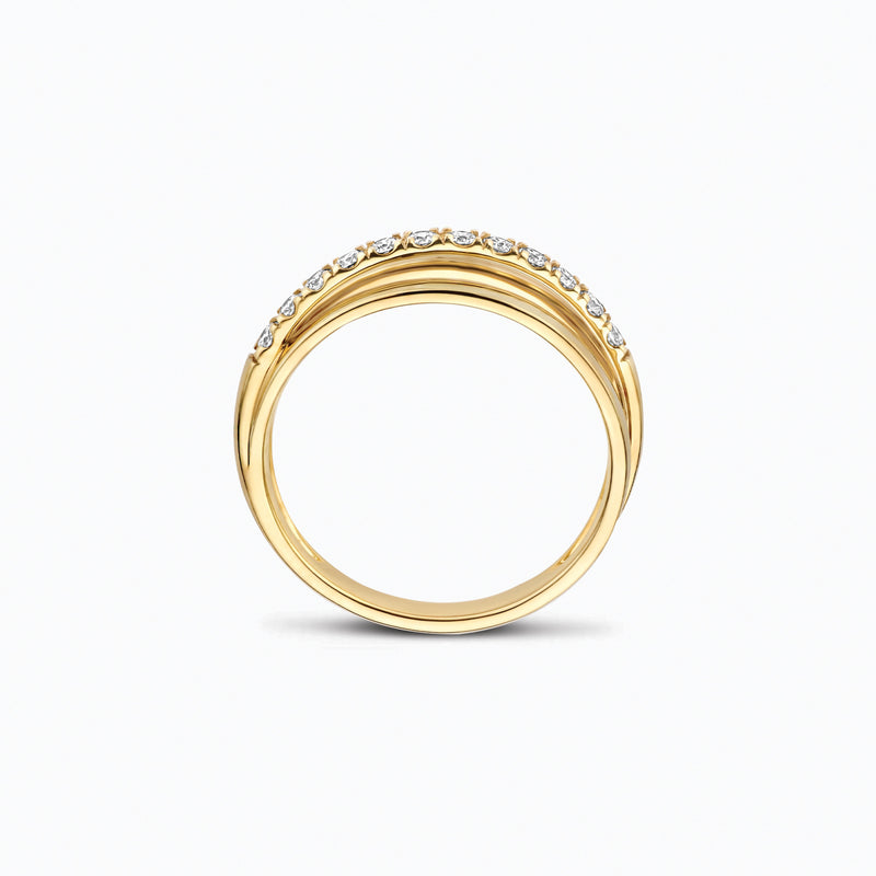Lab Diamonds Ring LG1056Y - 14k Gold