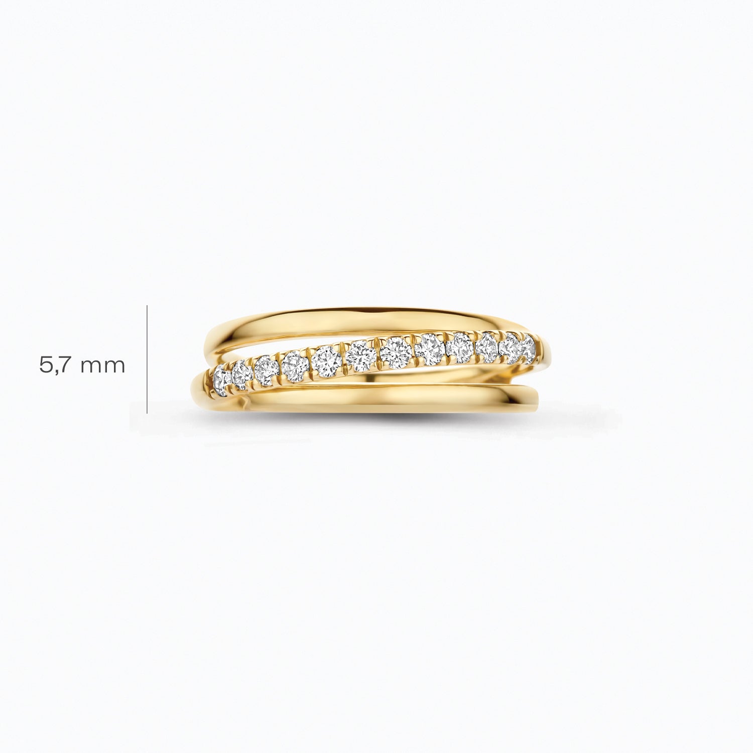 Lab Diamonds Ring LG1056Y - 14k Gold