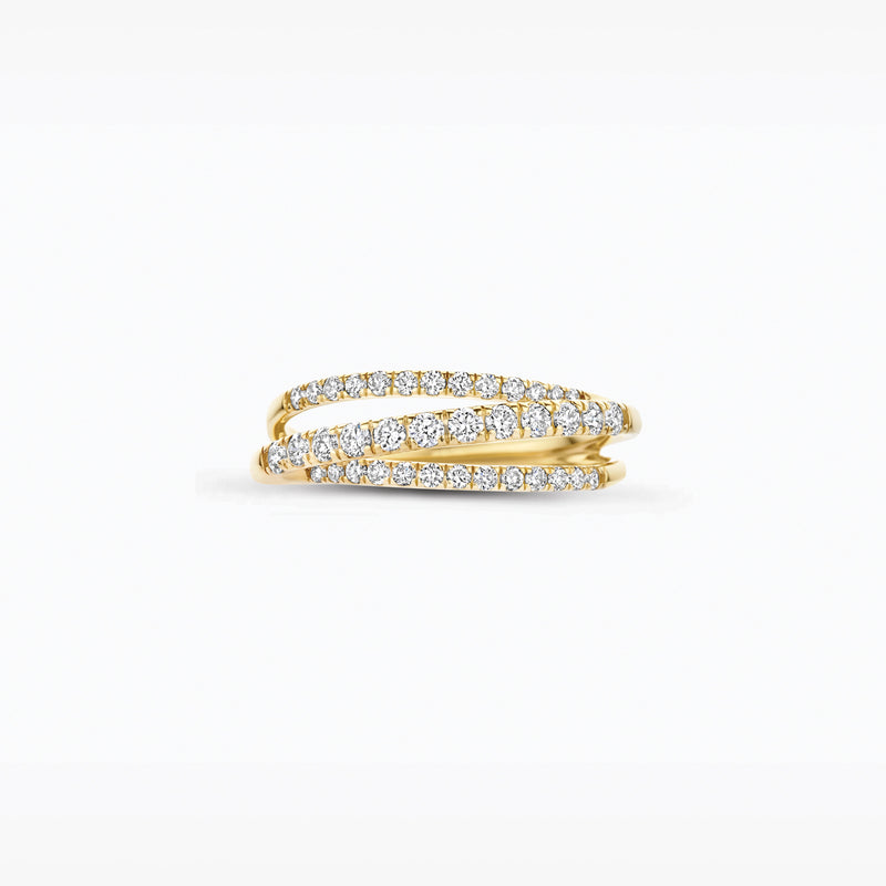 Lab Diamonds Ring LG1057Y - 14k Gold