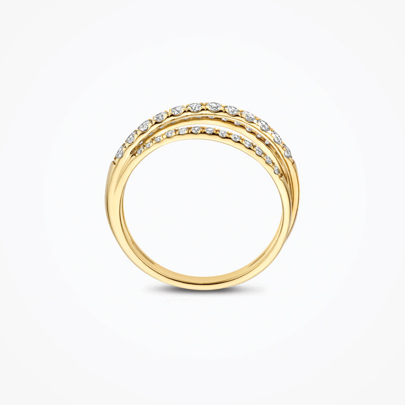 Lab Diamonds Ring LG1057Y - 14k Gold