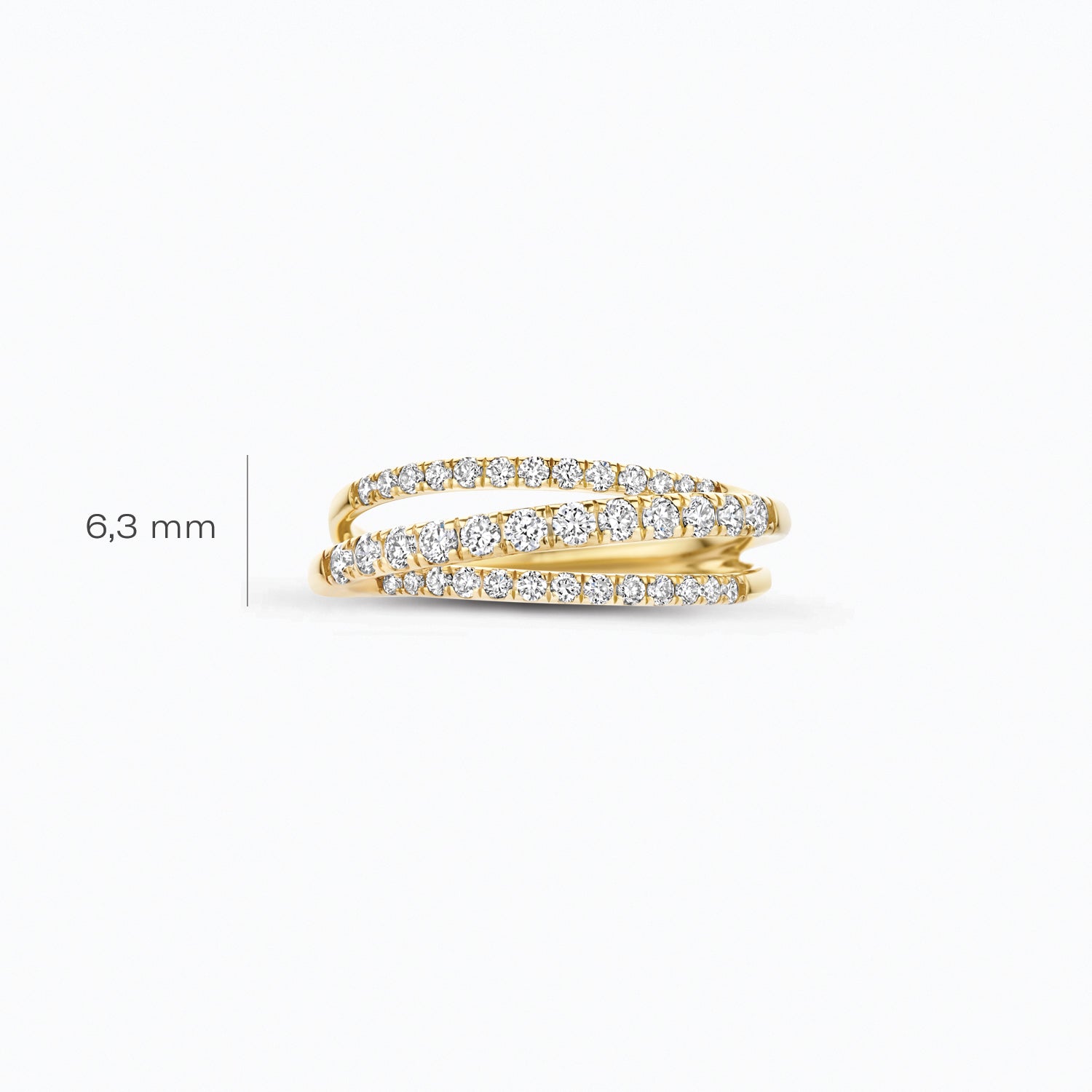 Lab Diamonds Ring LG1057Y - 14k Gold