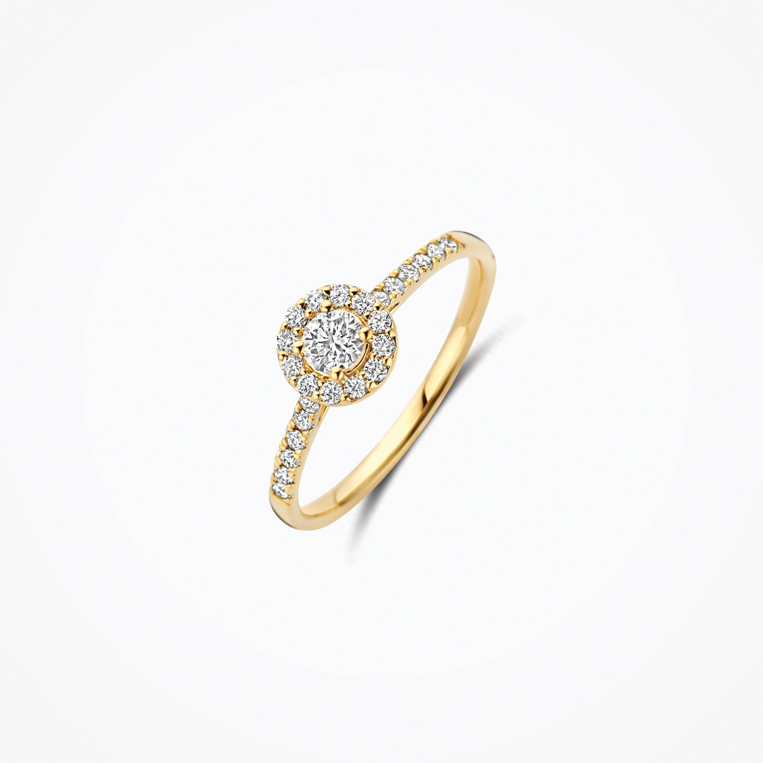 Lab Diamonds Ring LG1058Y - 14k Gold