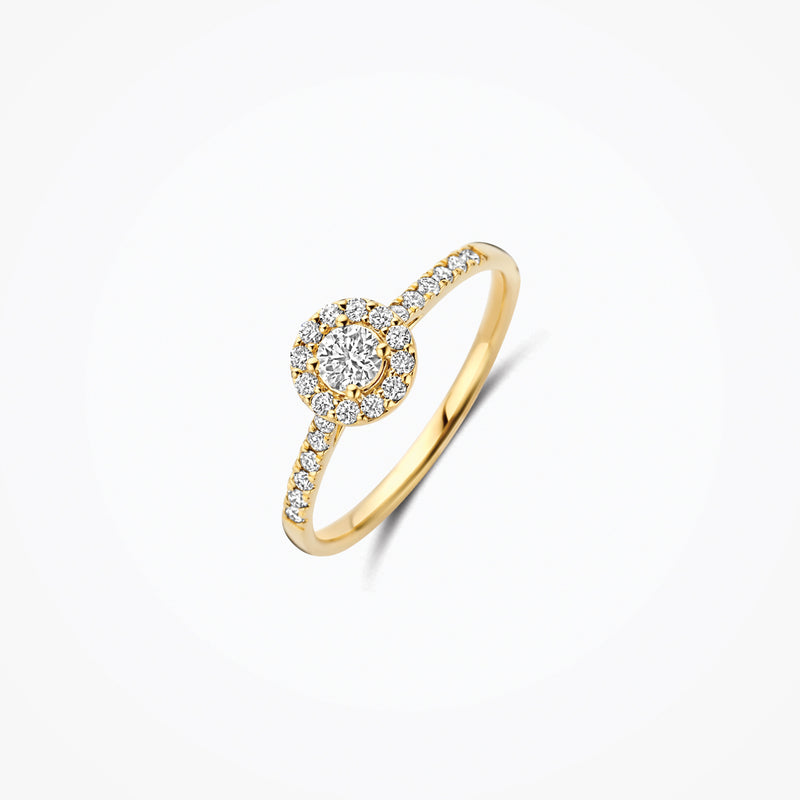 Lab Diamonds Ring LG1058Y - 14k Gold