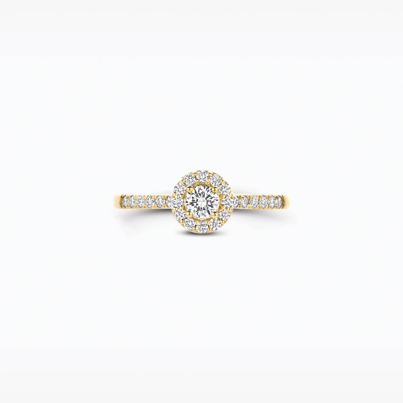 Lab Diamonds Ring LG1058Y - 14k Gold