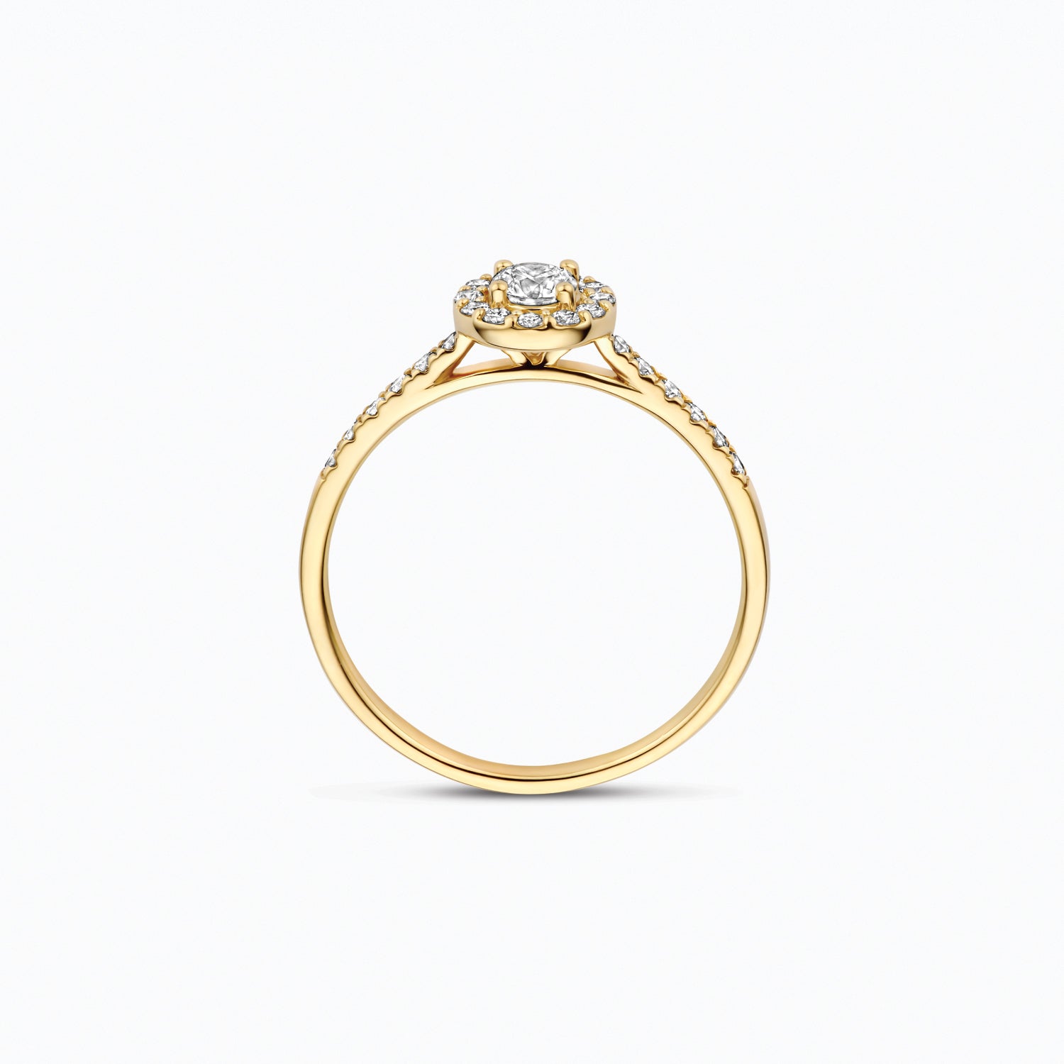 Lab Diamonds Ring LG1058Y - 14k Gold